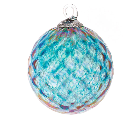 Topaz Ornament December Birthstone  Glass Eye Studio